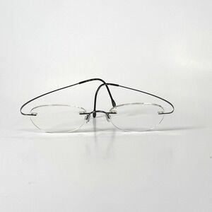 Silhouette M7395 6053 Titanium Eyeglasses Frames 50-19 140 Rimless Minimal Art